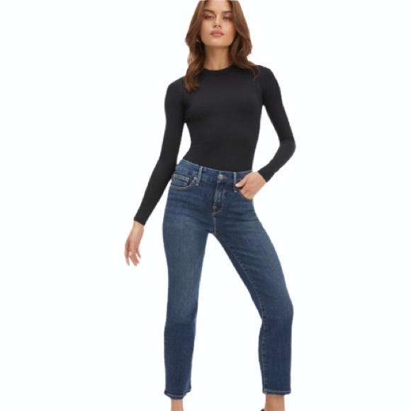 Good American Denim - Good American Good Straight Jeans Size 0 25